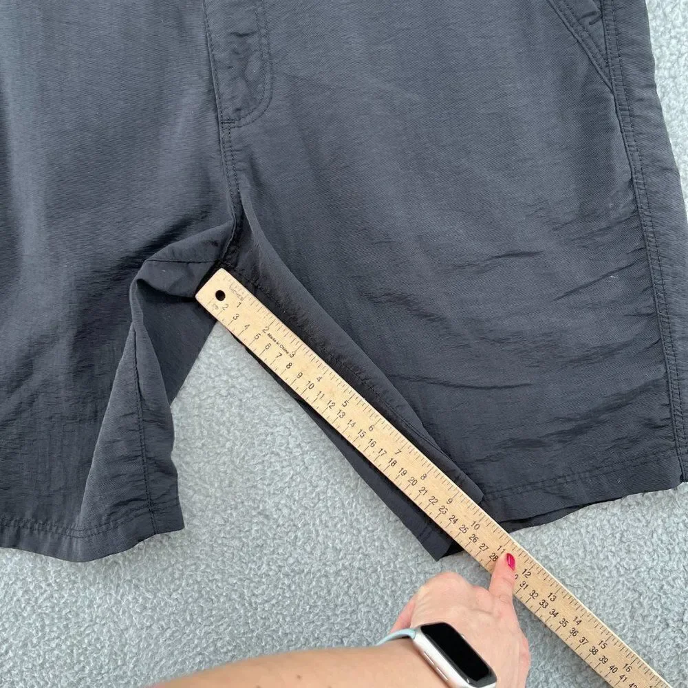 Outdoor Life Mens Shorts Black Nylon Lightweight size 35